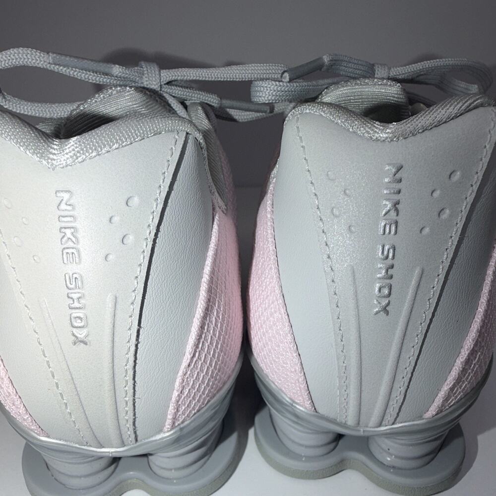 Nike Shox Z SE Women’s Low Top Sneakers Pink Foam/Grey Fog Silver IQ7574-663 - Picture 6 of 7